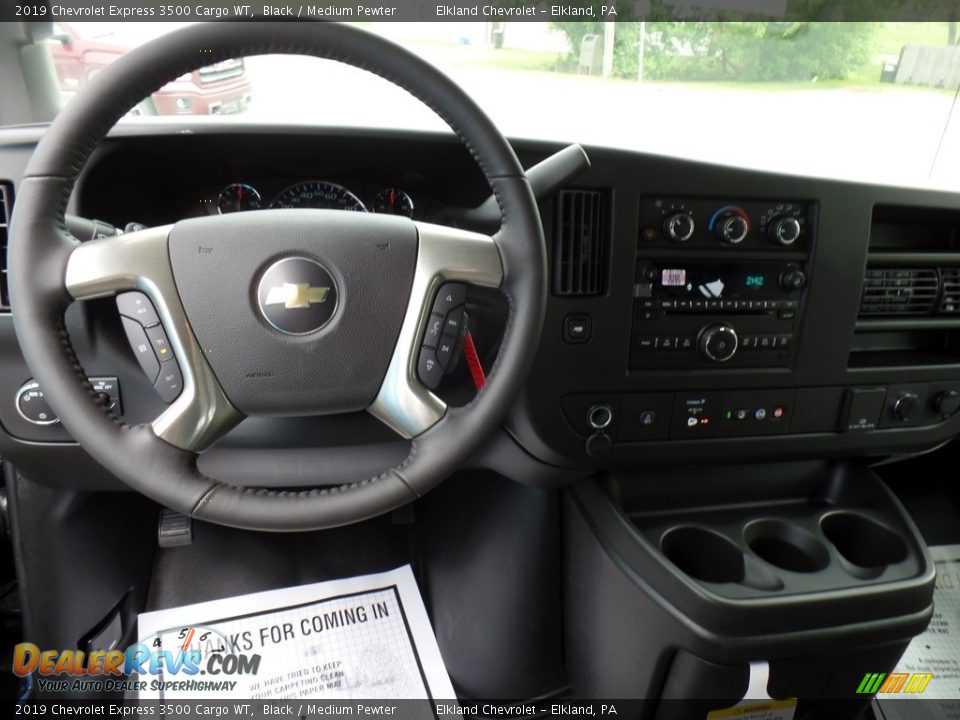 2019 Chevrolet Express 3500 Cargo WT Steering Wheel Photo #17