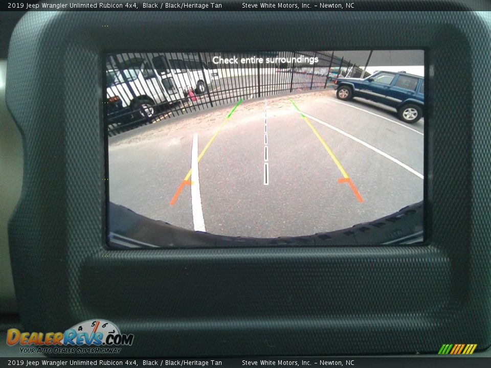 2019 Jeep Wrangler Unlimited Rubicon 4x4 Black / Black/Heritage Tan Photo #21