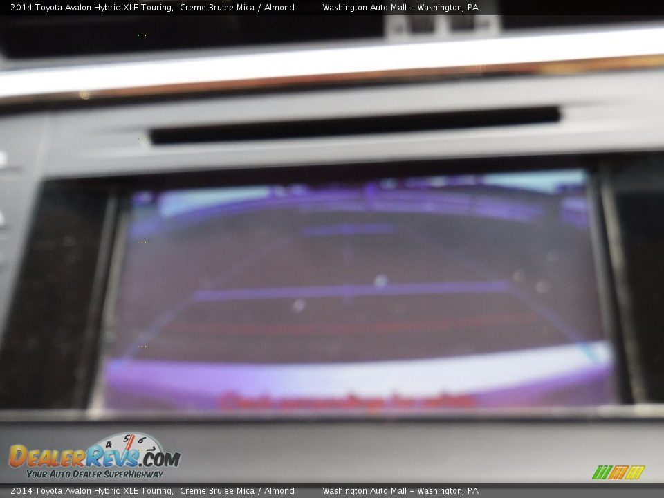 2014 Toyota Avalon Hybrid XLE Touring Creme Brulee Mica / Almond Photo #20