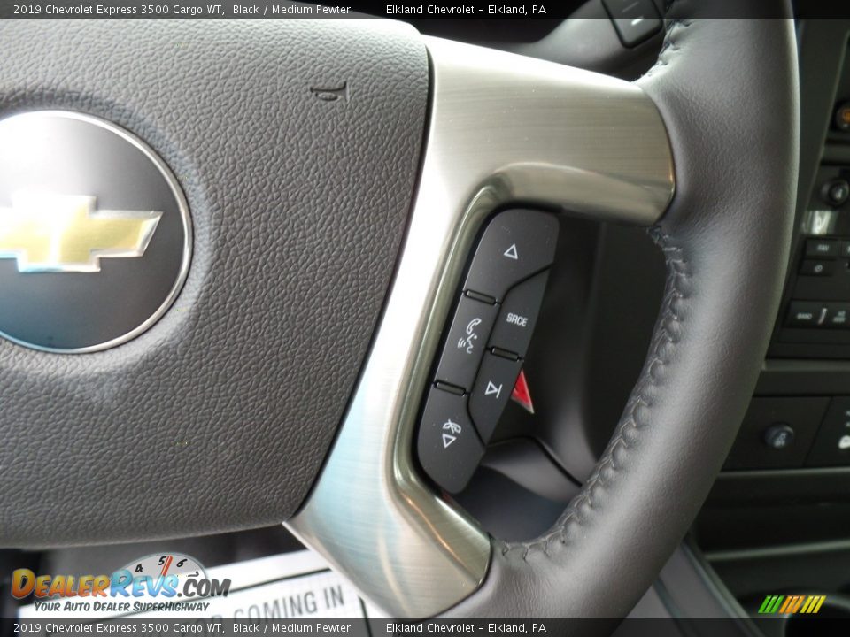 2019 Chevrolet Express 3500 Cargo WT Steering Wheel Photo #19
