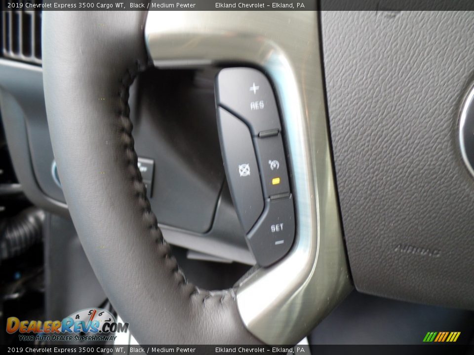 2019 Chevrolet Express 3500 Cargo WT Steering Wheel Photo #20