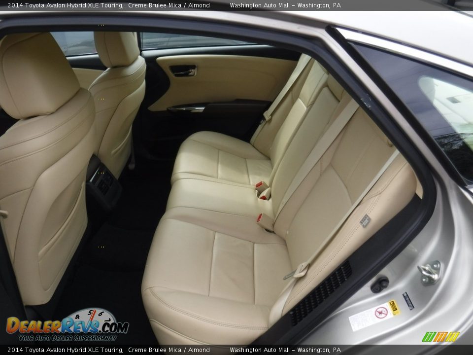 2014 Toyota Avalon Hybrid XLE Touring Creme Brulee Mica / Almond Photo #24