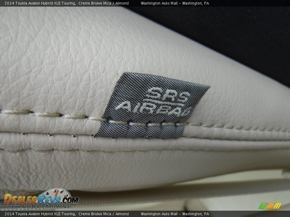 2014 Toyota Avalon Hybrid XLE Touring Creme Brulee Mica / Almond Photo #25