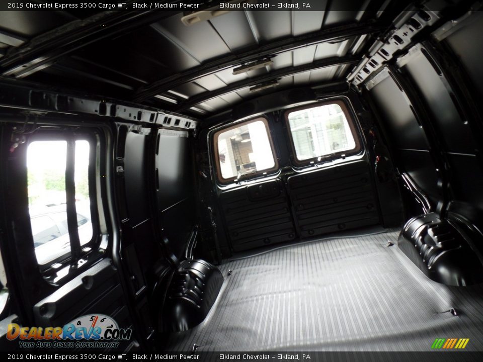 2019 Chevrolet Express 3500 Cargo WT Black / Medium Pewter Photo #29