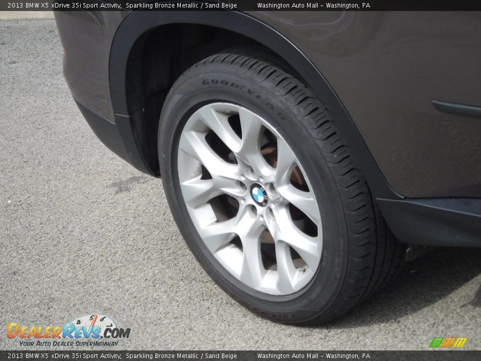 2013 BMW X5 xDrive 35i Sport Activity Sparkling Bronze Metallic / Sand Beige Photo #3