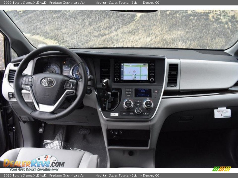 2020 Toyota Sienna XLE AWD Predawn Gray Mica / Ash Photo #7