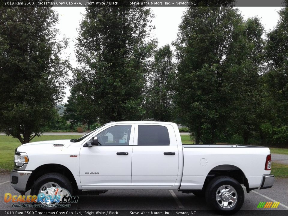 2019 Ram 2500 Tradesman Crew Cab 4x4 Bright White / Black Photo #1