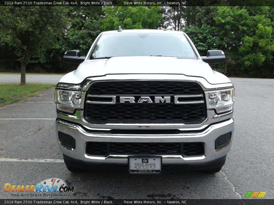 2019 Ram 2500 Tradesman Crew Cab 4x4 Bright White / Black Photo #3