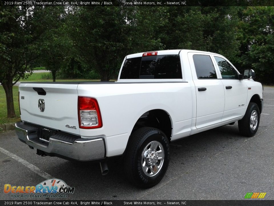 2019 Ram 2500 Tradesman Crew Cab 4x4 Bright White / Black Photo #6