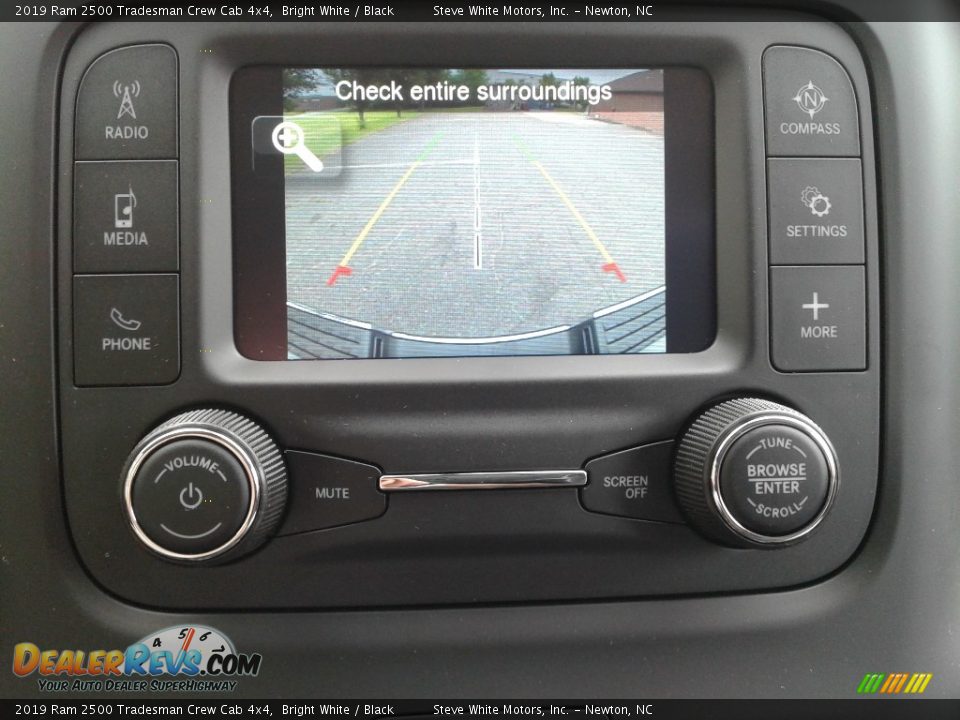 2019 Ram 2500 Tradesman Crew Cab 4x4 Bright White / Black Photo #21