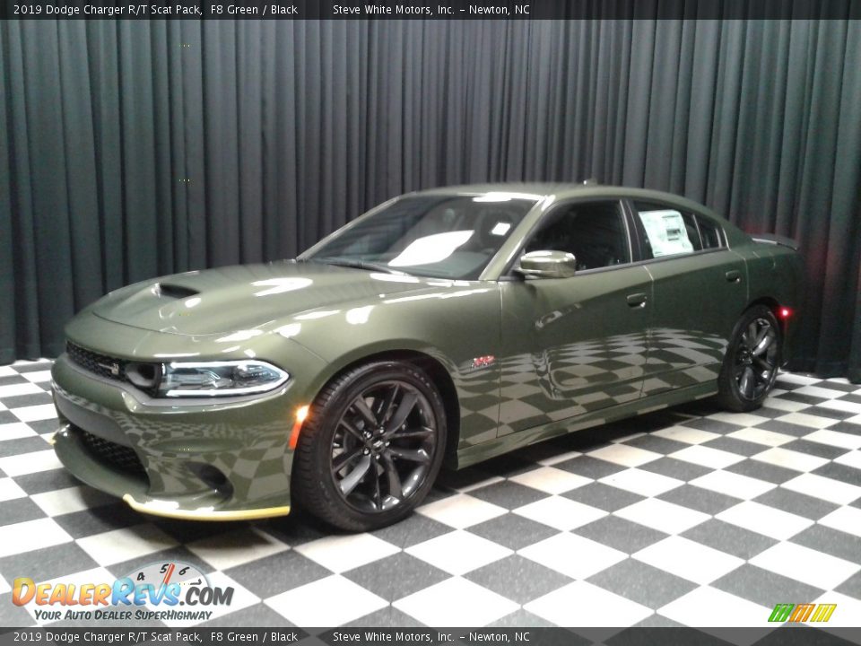2019 Dodge Charger R/T Scat Pack F8 Green / Black Photo #2