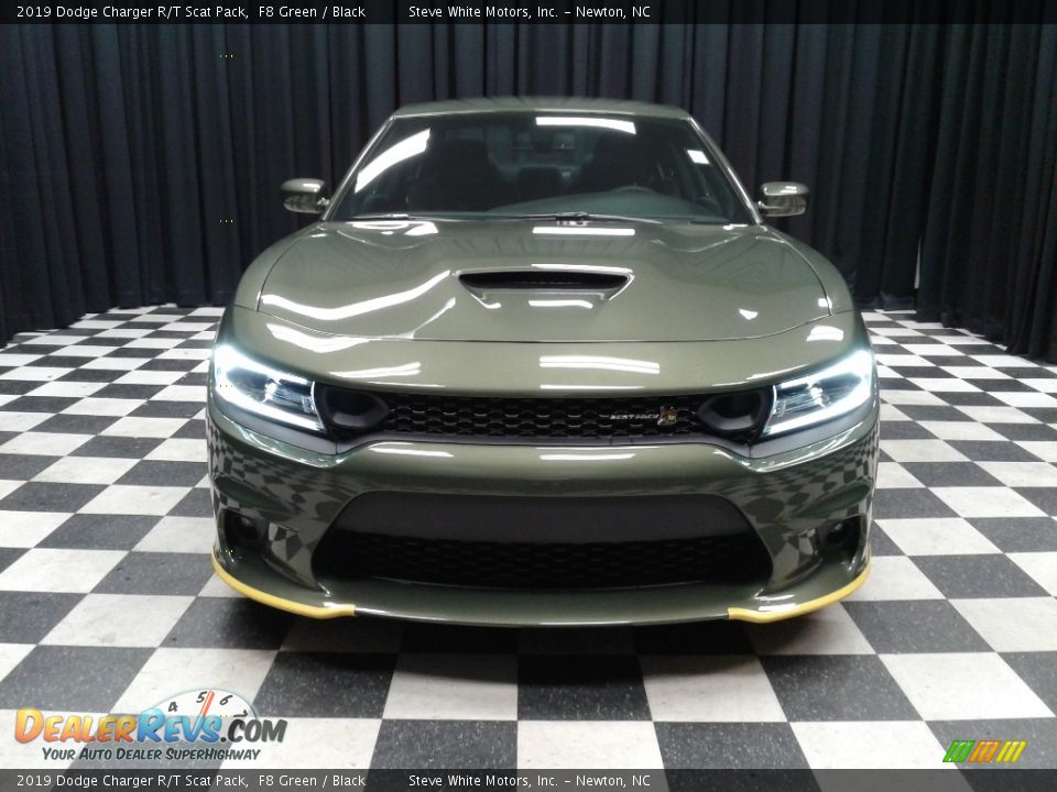 2019 Dodge Charger R/T Scat Pack F8 Green / Black Photo #3