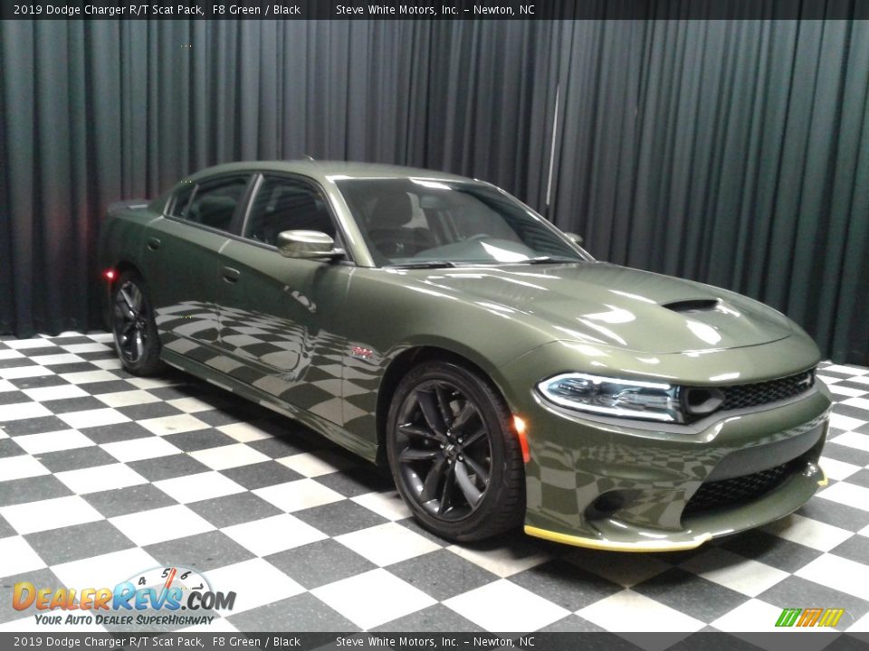 2019 Dodge Charger R/T Scat Pack F8 Green / Black Photo #4