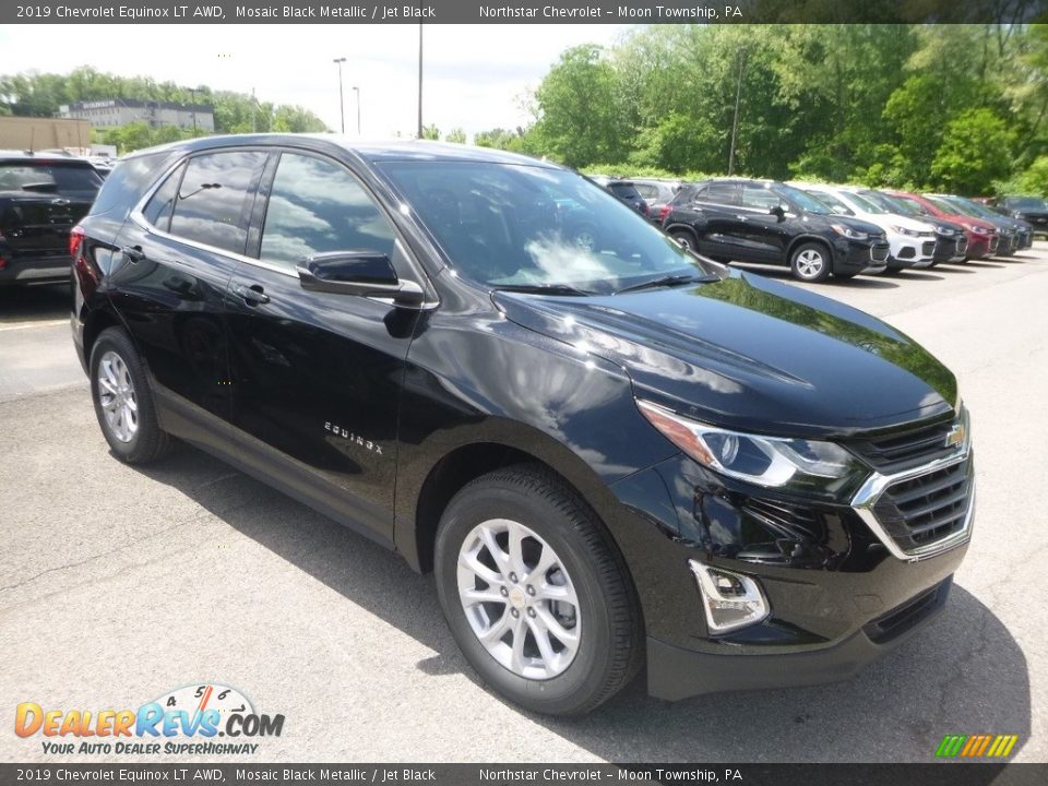 2019 Chevrolet Equinox LT AWD Mosaic Black Metallic / Jet Black Photo #6