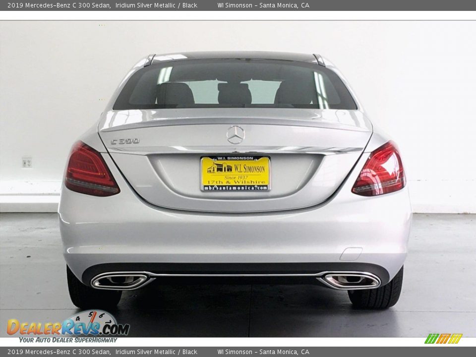 2019 Mercedes-Benz C 300 Sedan Iridium Silver Metallic / Black Photo #3
