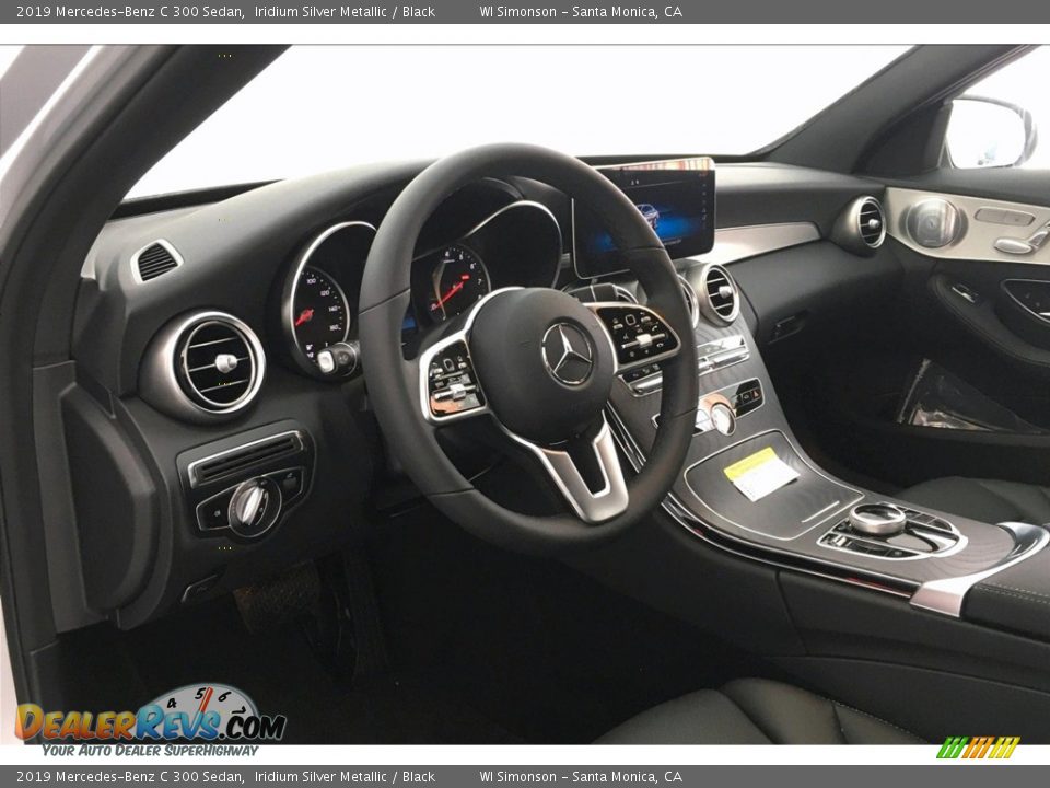 2019 Mercedes-Benz C 300 Sedan Iridium Silver Metallic / Black Photo #4