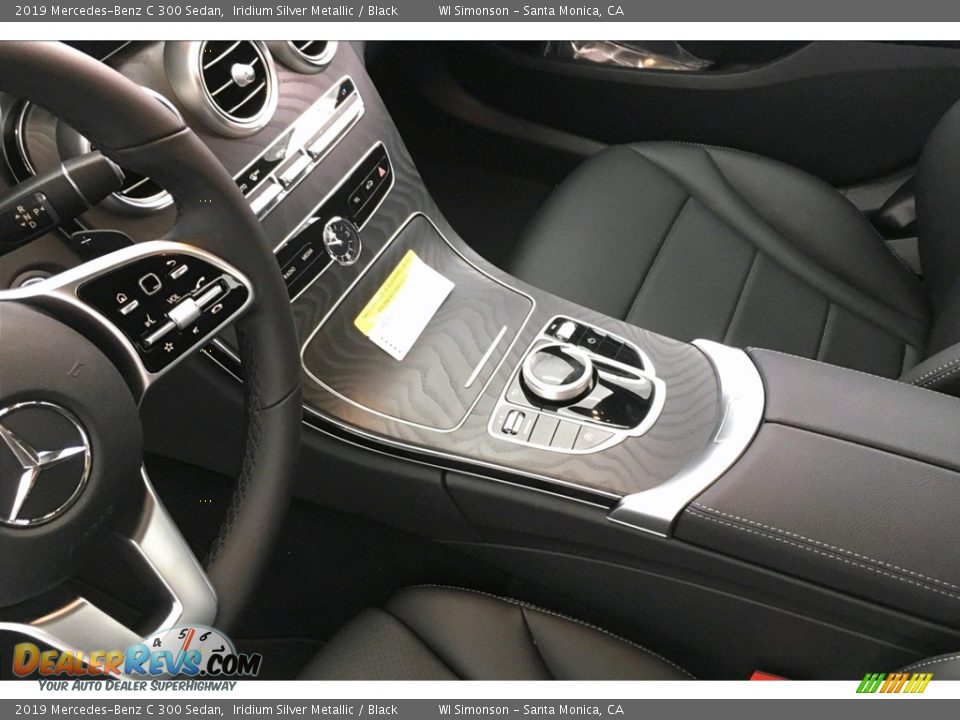 2019 Mercedes-Benz C 300 Sedan Iridium Silver Metallic / Black Photo #7