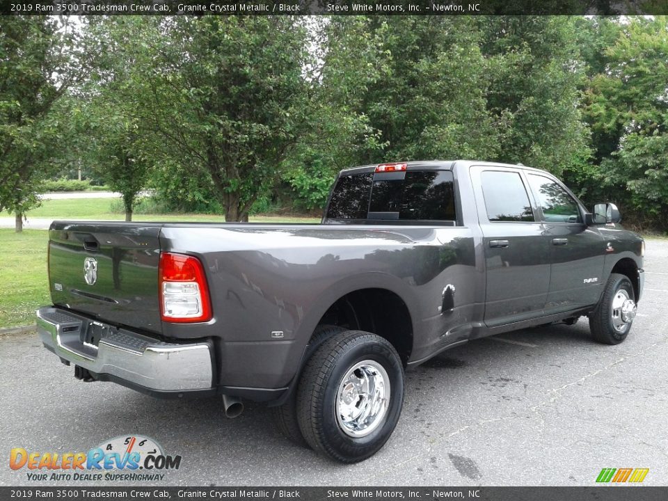 2019 Ram 3500 Tradesman Crew Cab Granite Crystal Metallic / Black Photo #6