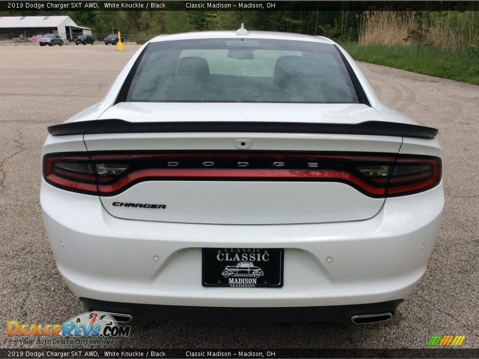 2019 Dodge Charger SXT AWD White Knuckle / Black Photo #5