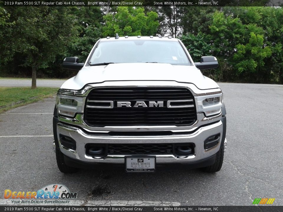 2019 Ram 5500 SLT Regular Cab 4x4 Chassis Bright White / Black/Diesel Gray Photo #3