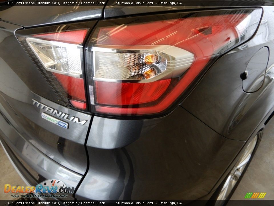 2017 Ford Escape Titanium 4WD Magnetic / Charcoal Black Photo #5
