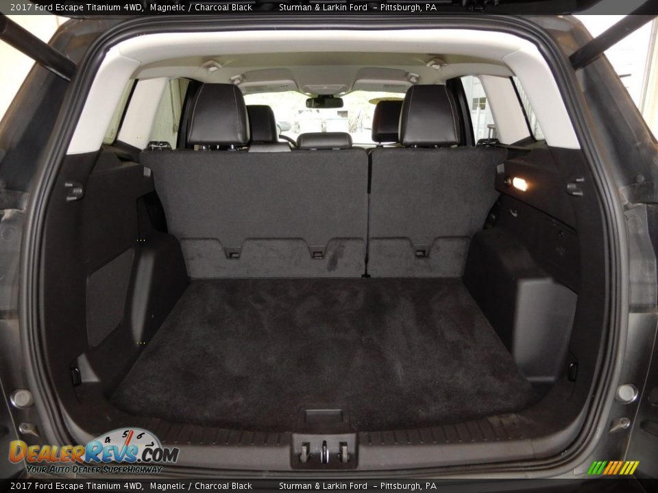 2017 Ford Escape Titanium 4WD Magnetic / Charcoal Black Photo #7