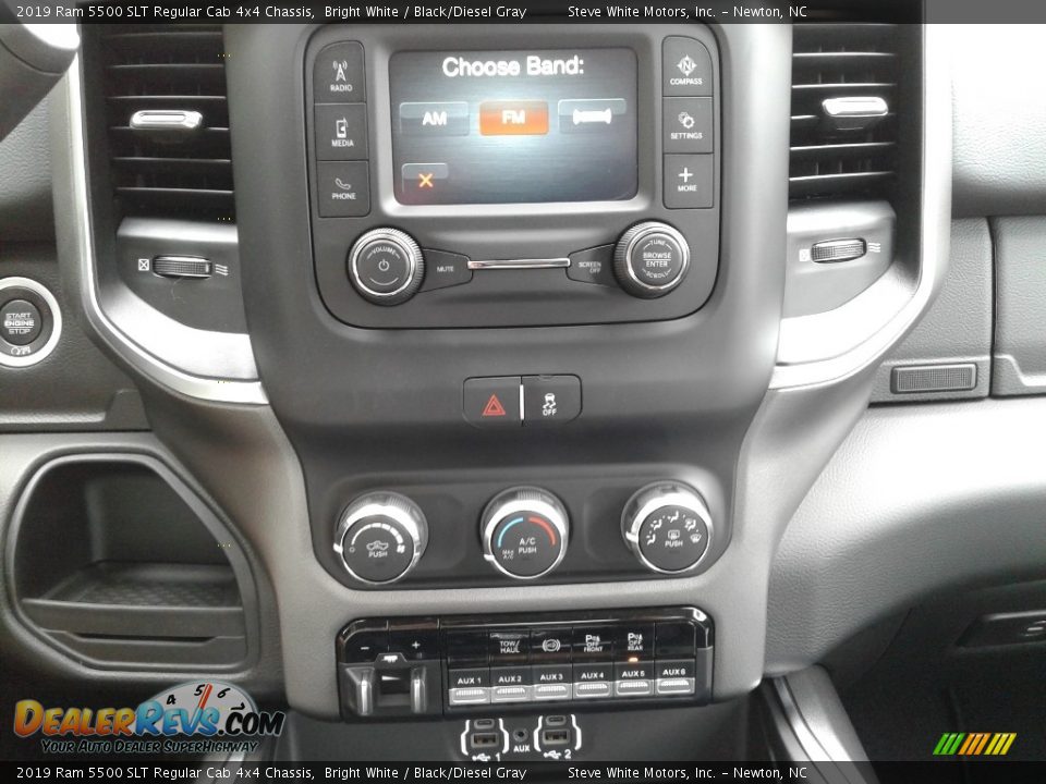 2019 Ram 5500 SLT Regular Cab 4x4 Chassis Bright White / Black/Diesel Gray Photo #18