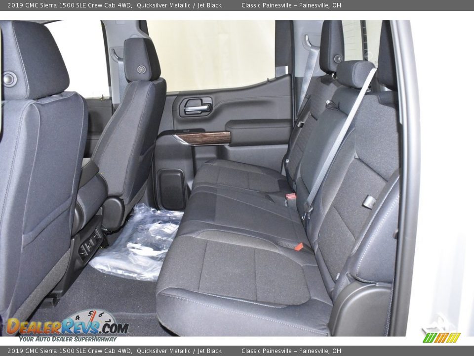 2019 GMC Sierra 1500 SLE Crew Cab 4WD Quicksilver Metallic / Jet Black Photo #7