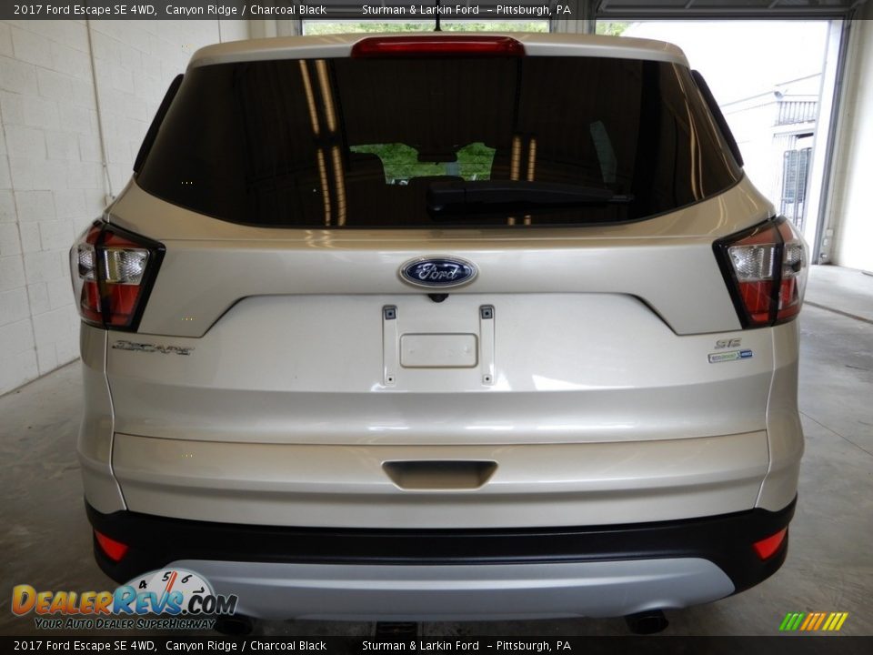 2017 Ford Escape SE 4WD Canyon Ridge / Charcoal Black Photo #6