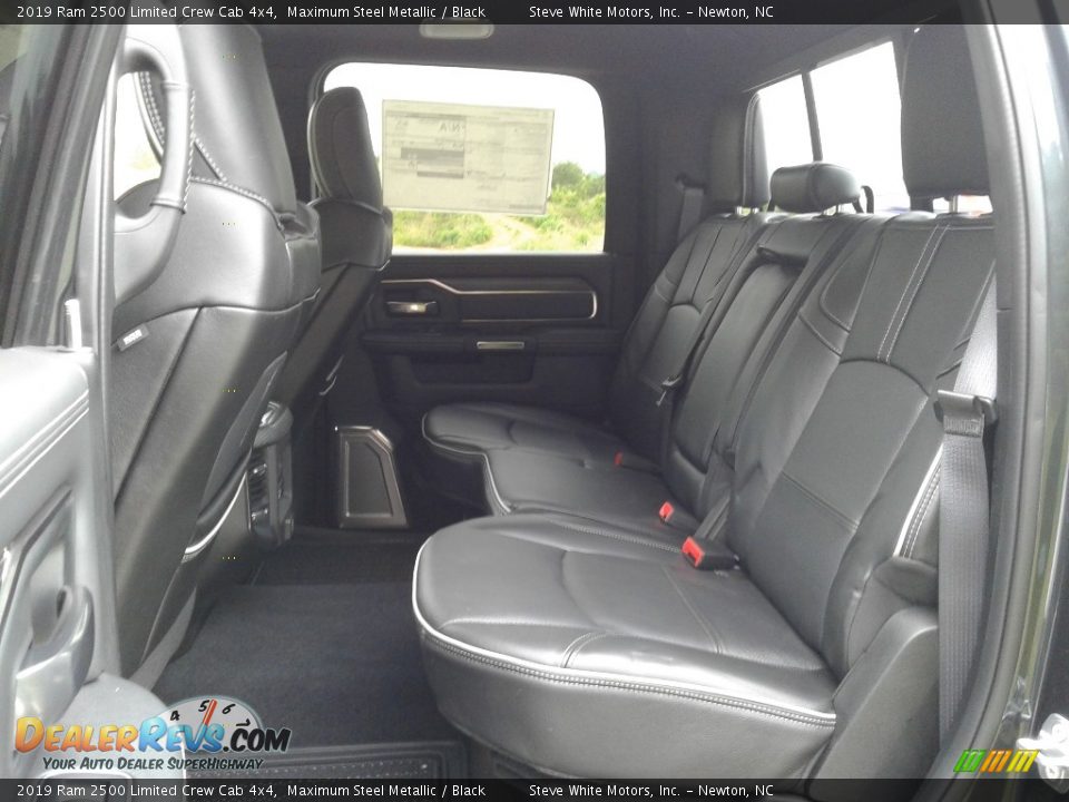 Rear Seat of 2019 Ram 2500 Limited Crew Cab 4x4 Photo #11