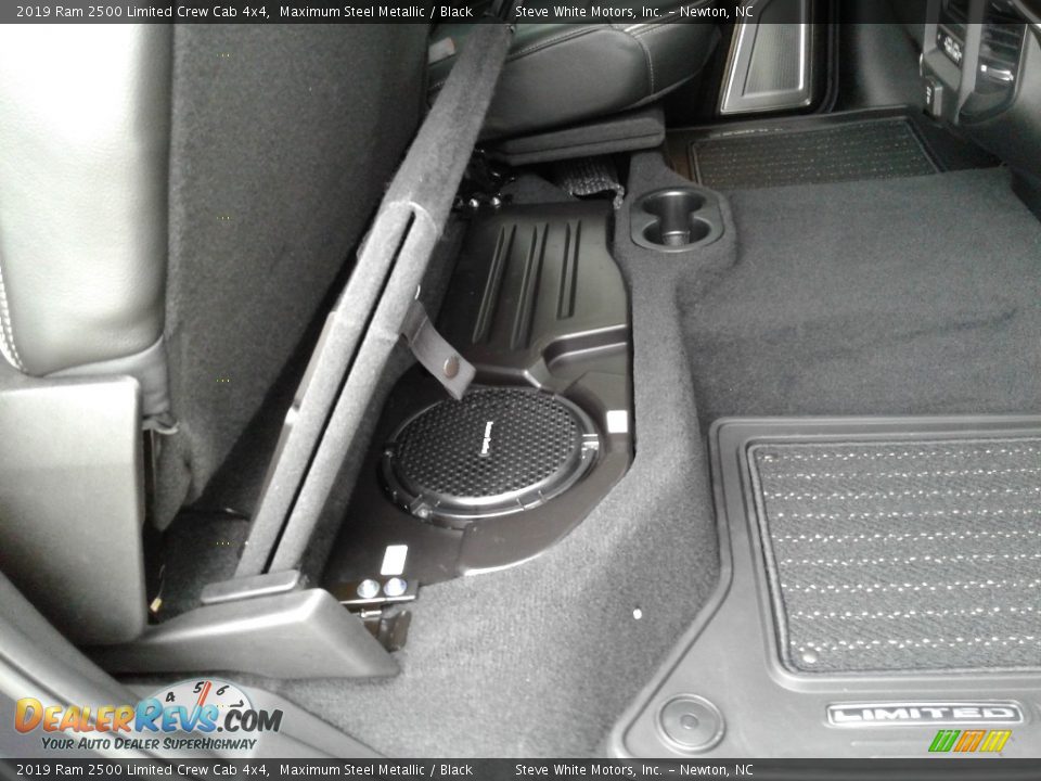 Rear Seat of 2019 Ram 2500 Limited Crew Cab 4x4 Photo #14