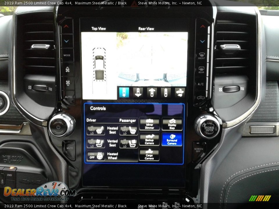 Controls of 2019 Ram 2500 Limited Crew Cab 4x4 Photo #24