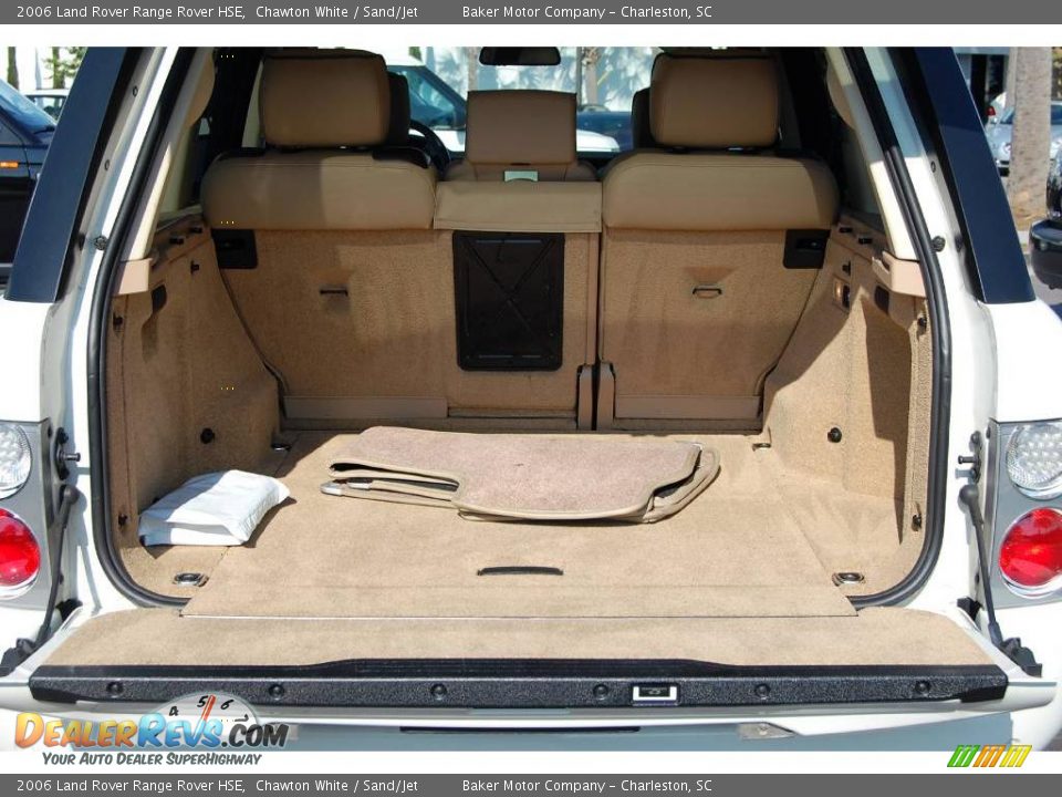 2006 Land Rover Range Rover HSE Chawton White / Sand/Jet Photo #11