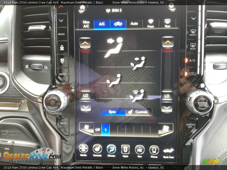 Controls of 2019 Ram 2500 Limited Crew Cab 4x4 Photo #27