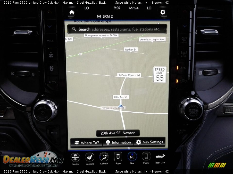 Navigation of 2019 Ram 2500 Limited Crew Cab 4x4 Photo #28