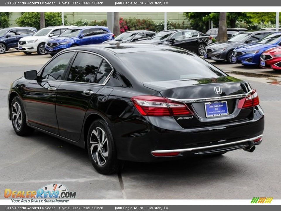 2016 Honda Accord LX Sedan Crystal Black Pearl / Black Photo #5