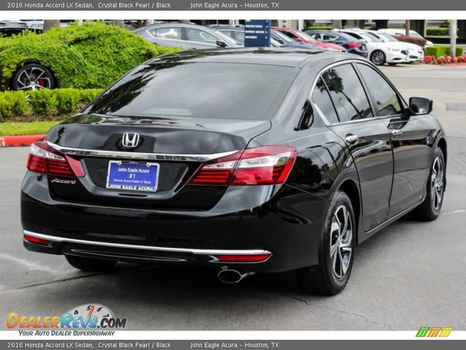 2016 Honda Accord LX Sedan Crystal Black Pearl / Black Photo #7