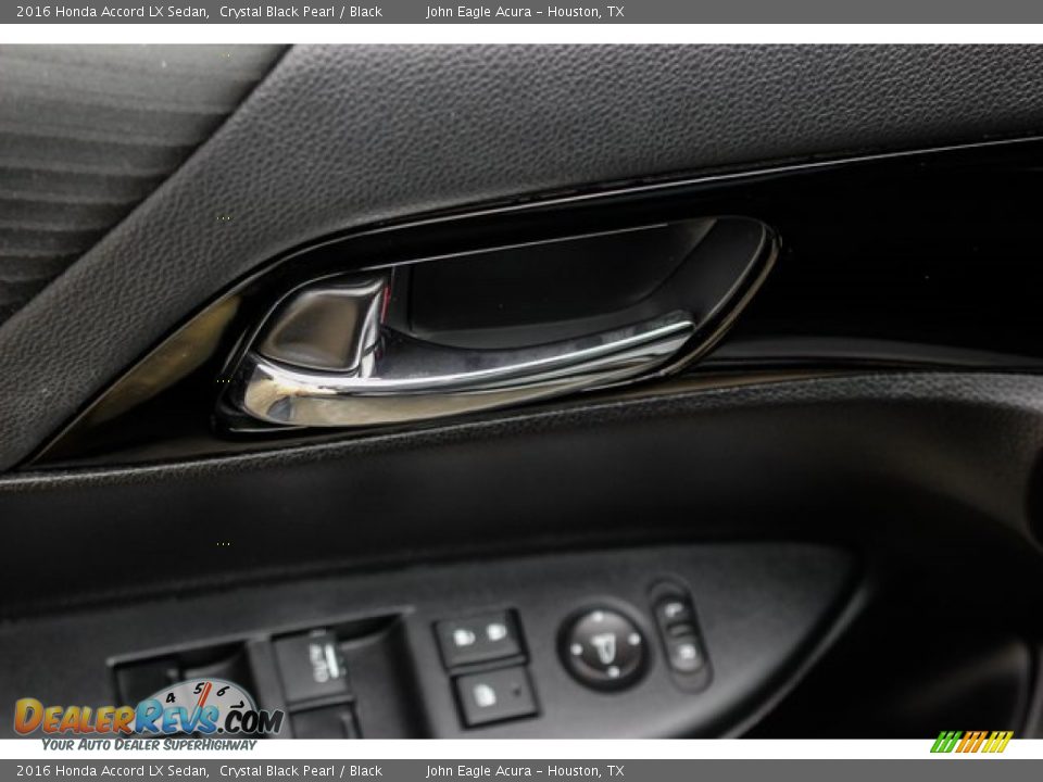 2016 Honda Accord LX Sedan Crystal Black Pearl / Black Photo #16