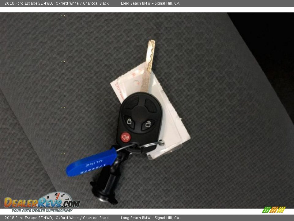 2018 Ford Escape SE 4WD Oxford White / Charcoal Black Photo #11