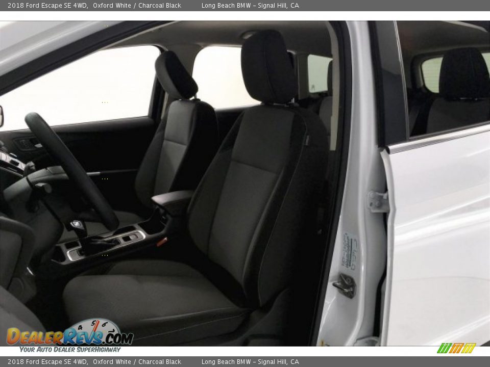 2018 Ford Escape SE 4WD Oxford White / Charcoal Black Photo #31