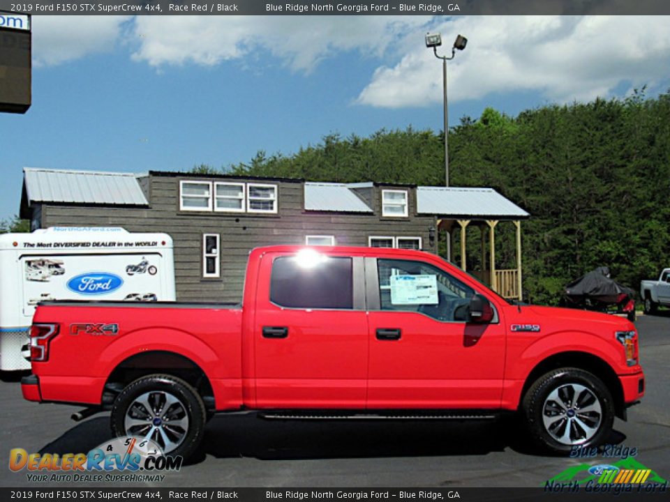 2019 Ford F150 STX SuperCrew 4x4 Race Red / Black Photo #6