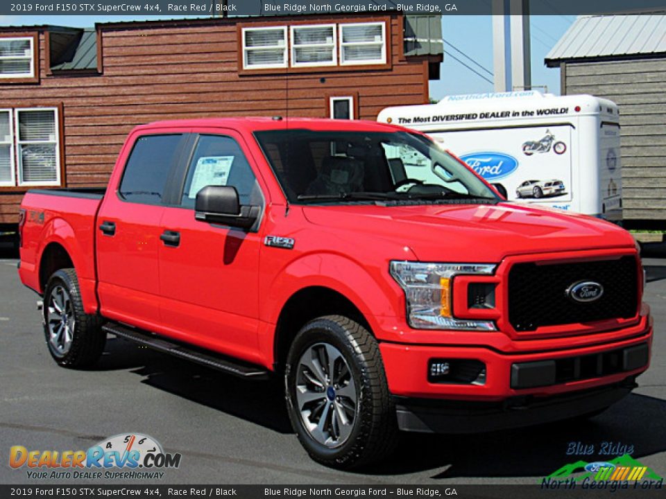 2019 Ford F150 STX SuperCrew 4x4 Race Red / Black Photo #7