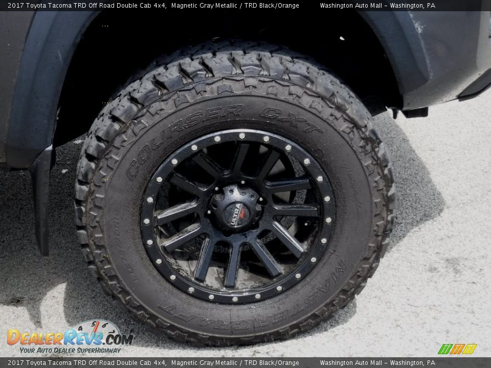 2017 Toyota Tacoma TRD Off Road Double Cab 4x4 Magnetic Gray Metallic / TRD Black/Orange Photo #3