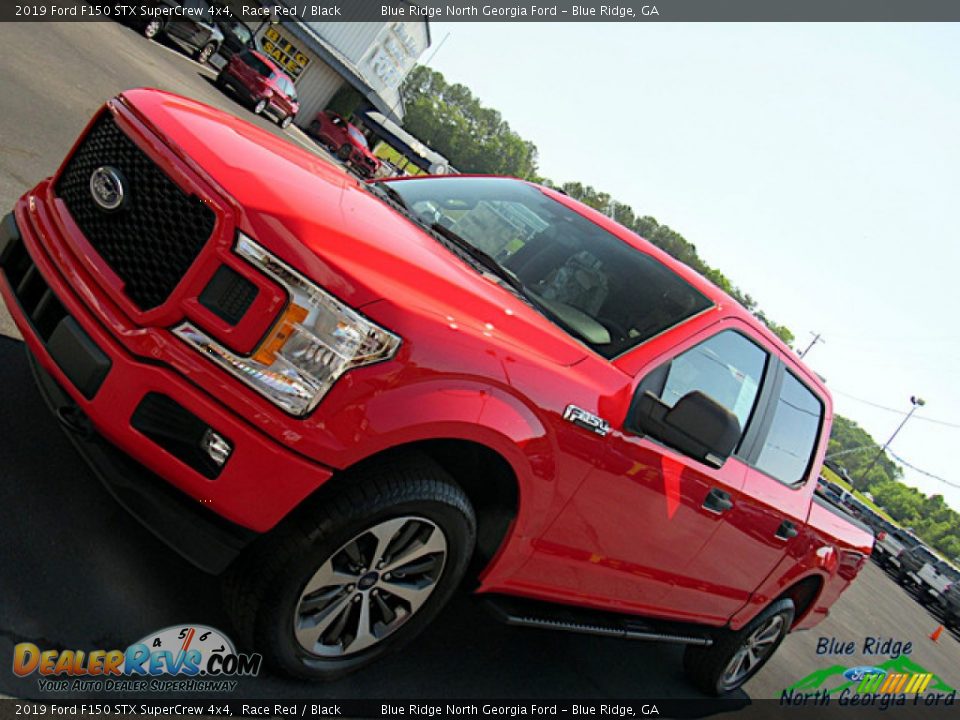 2019 Ford F150 STX SuperCrew 4x4 Race Red / Black Photo #28