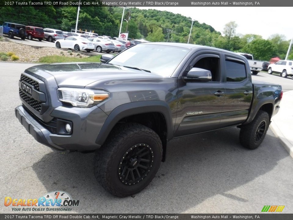 2017 Toyota Tacoma TRD Off Road Double Cab 4x4 Magnetic Gray Metallic / TRD Black/Orange Photo #8