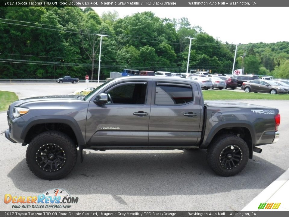 2017 Toyota Tacoma TRD Off Road Double Cab 4x4 Magnetic Gray Metallic / TRD Black/Orange Photo #9