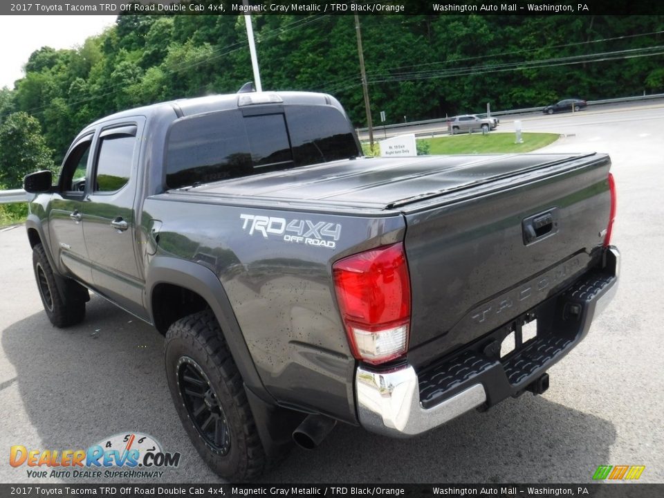 2017 Toyota Tacoma TRD Off Road Double Cab 4x4 Magnetic Gray Metallic / TRD Black/Orange Photo #10