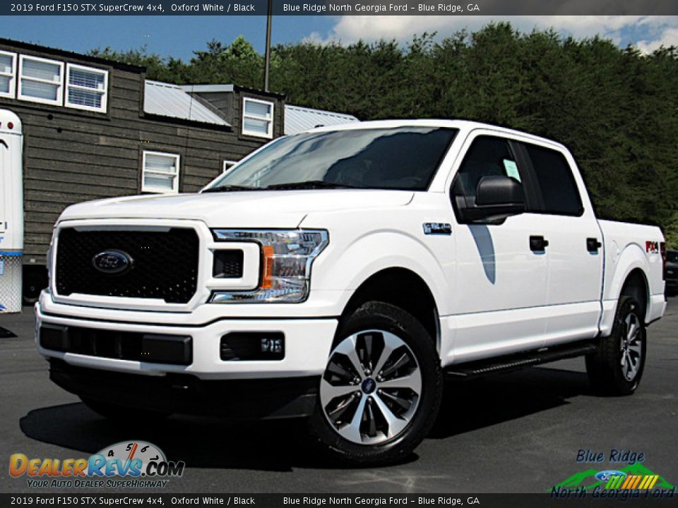 2019 Ford F150 STX SuperCrew 4x4 Oxford White / Black Photo #1