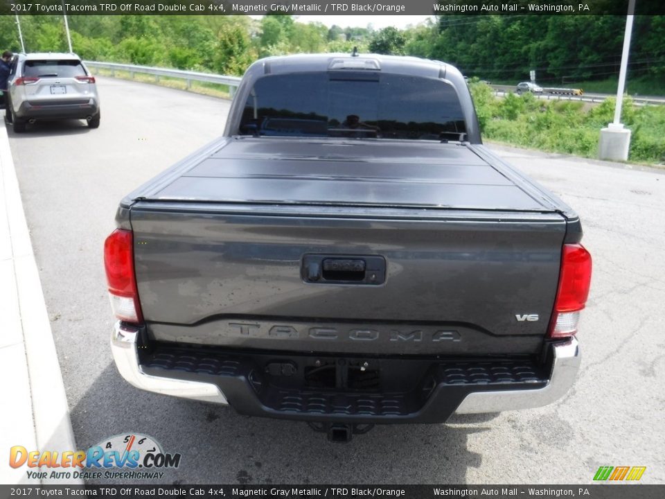 2017 Toyota Tacoma TRD Off Road Double Cab 4x4 Magnetic Gray Metallic / TRD Black/Orange Photo #11