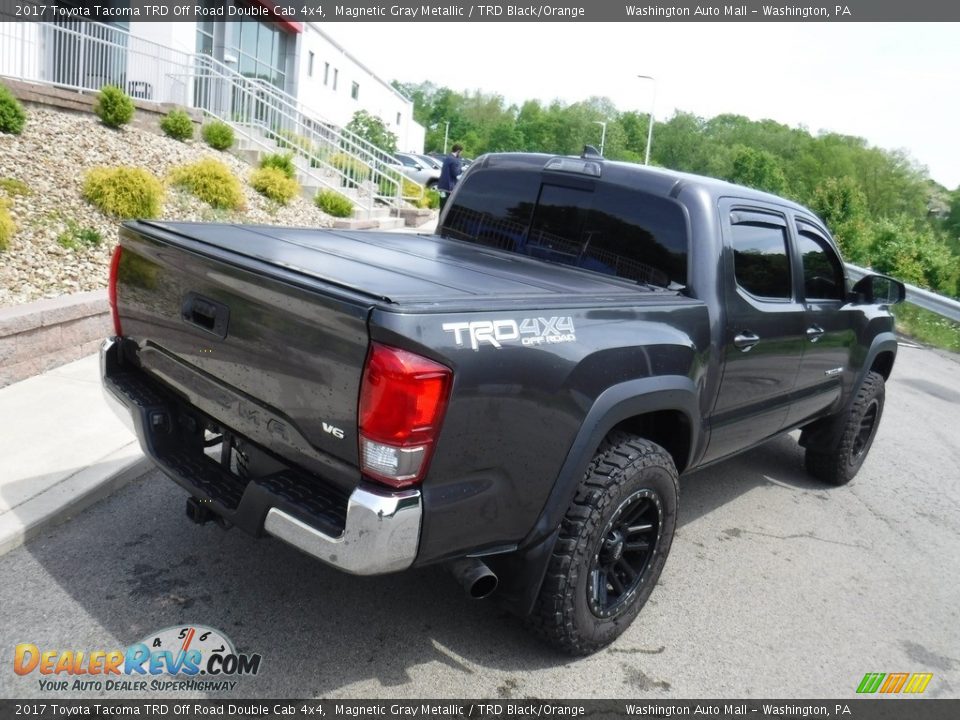2017 Toyota Tacoma TRD Off Road Double Cab 4x4 Magnetic Gray Metallic / TRD Black/Orange Photo #13
